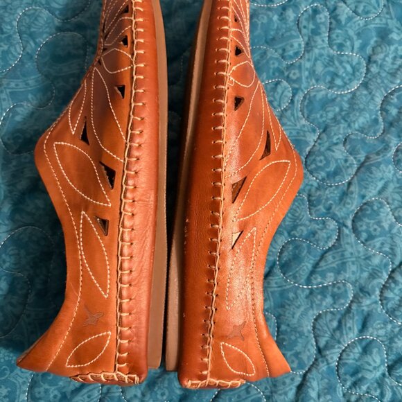 Pikolinos Jerez Calfskin Leather Driving Moccasin Shoes Women's Size 8.5US/39EU - Picture 5 of 7